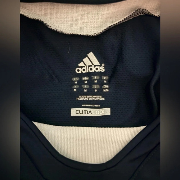 adidas‎ Clima Cool womens Notre Dame soccer shirt 100% polyester machine wash - Picture 6 of 7